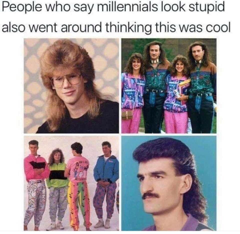 When mullets were life...
