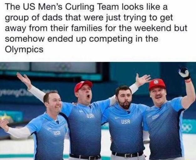 The US Men’s Curling Team