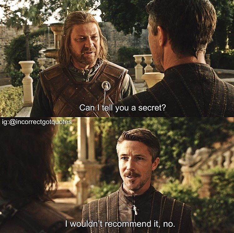 Can I tell you a secret?