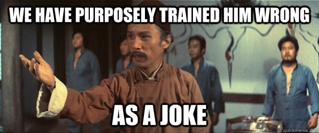 How I feel at my new job.