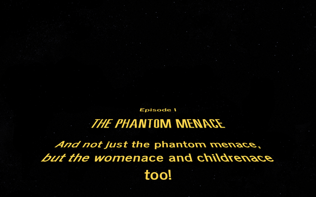 The Phantom Menace