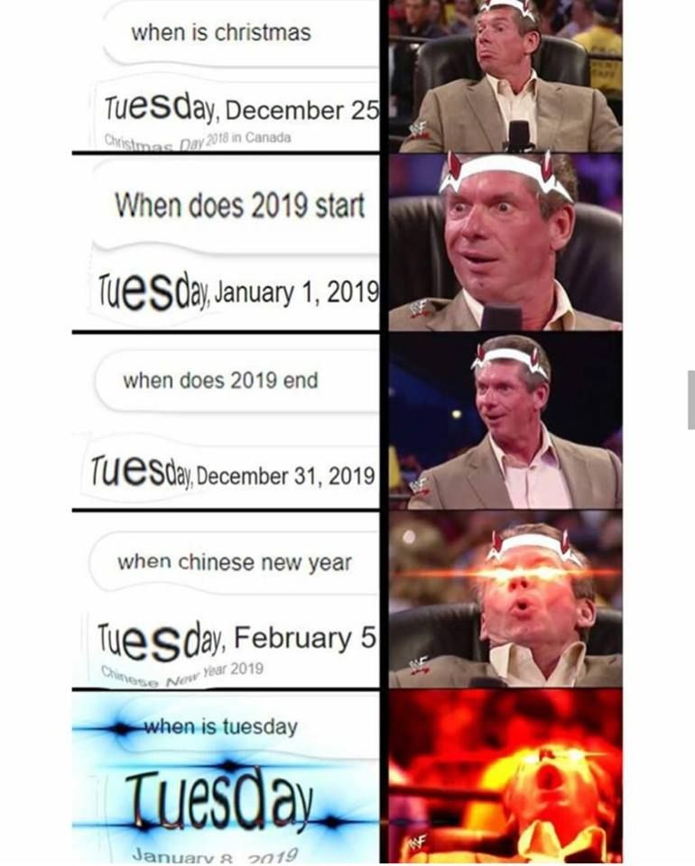 its tuesday my dudes