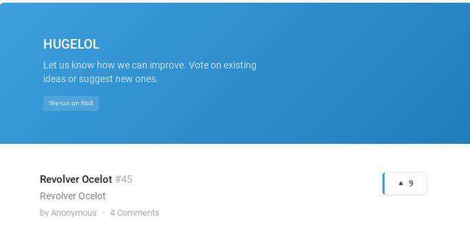 good suggestion