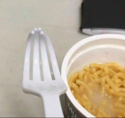 How Italians use forks