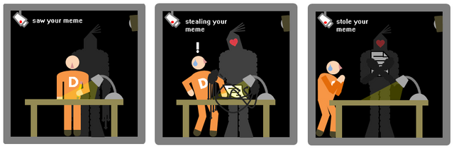 Stealing memes is now an SCP, and everybody who does it gets some MTF