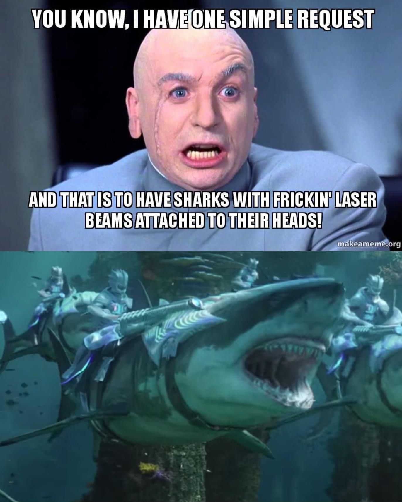 Dr. Evil would be pleased with the new Aquaman movie