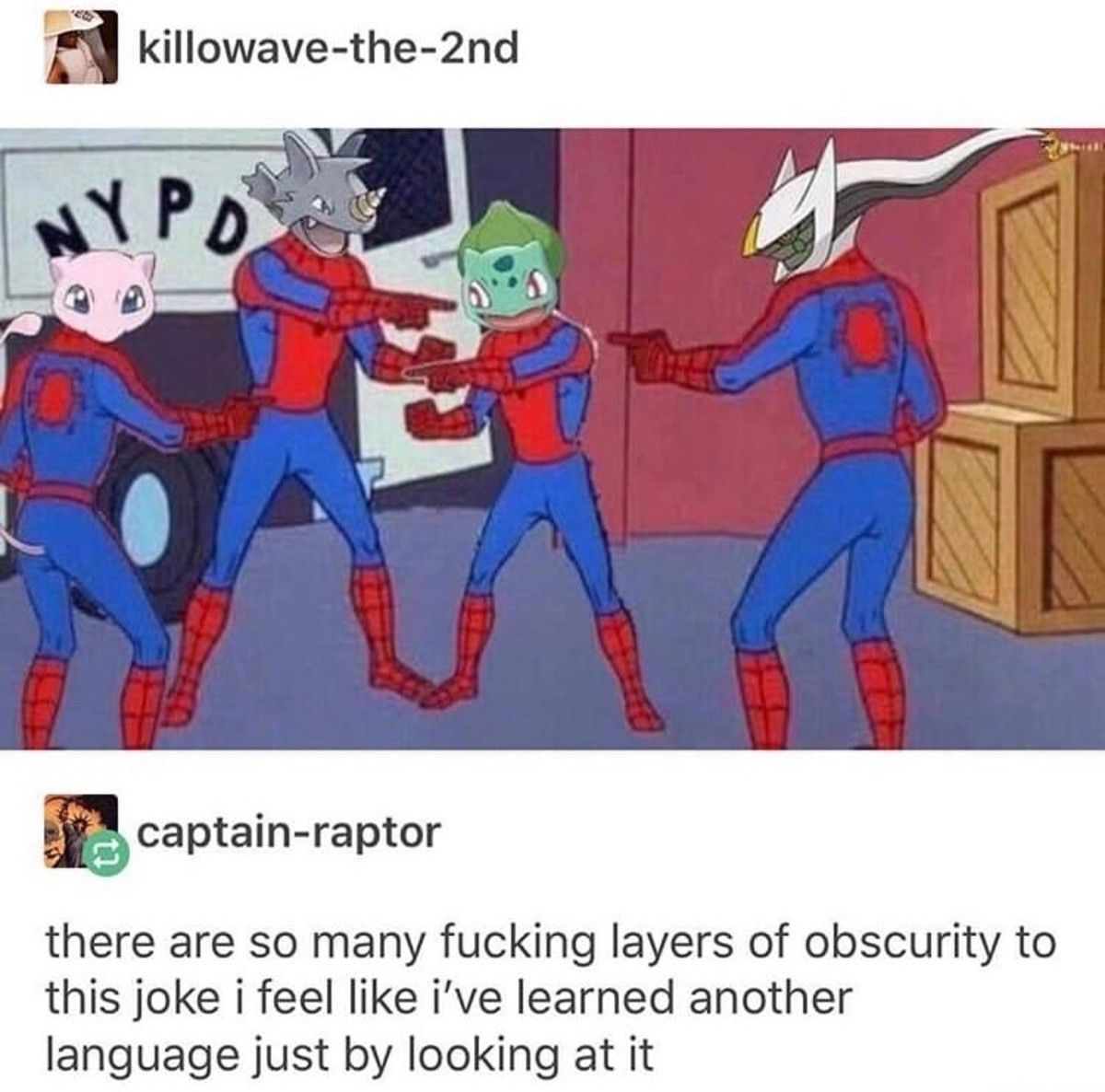 The language of memes