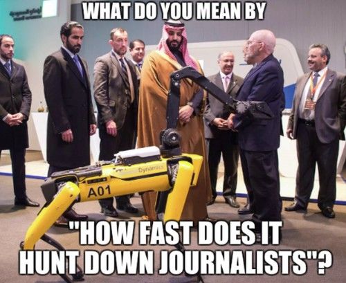 Can hunt 10 journalists down with just 1 battery charge!