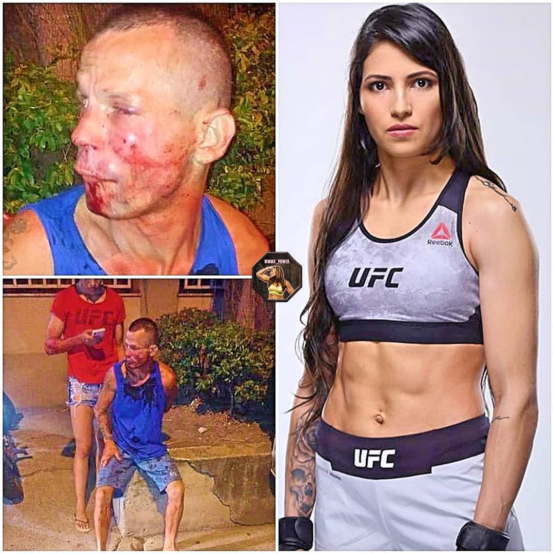 This happens when you want to steal from an UFC fighter