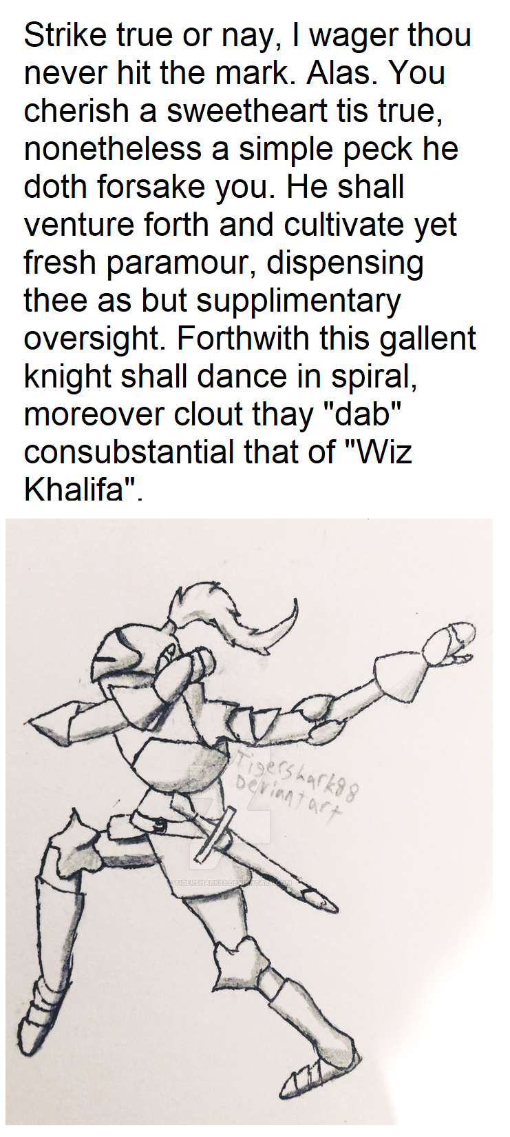 A mighty quest