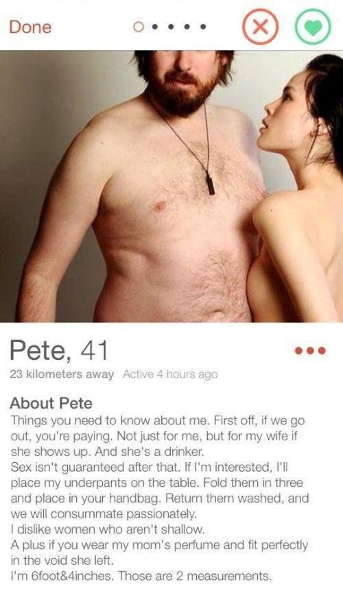Pete's a bloody legend