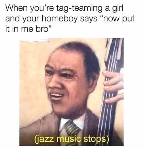 (jazz music plays even louder)