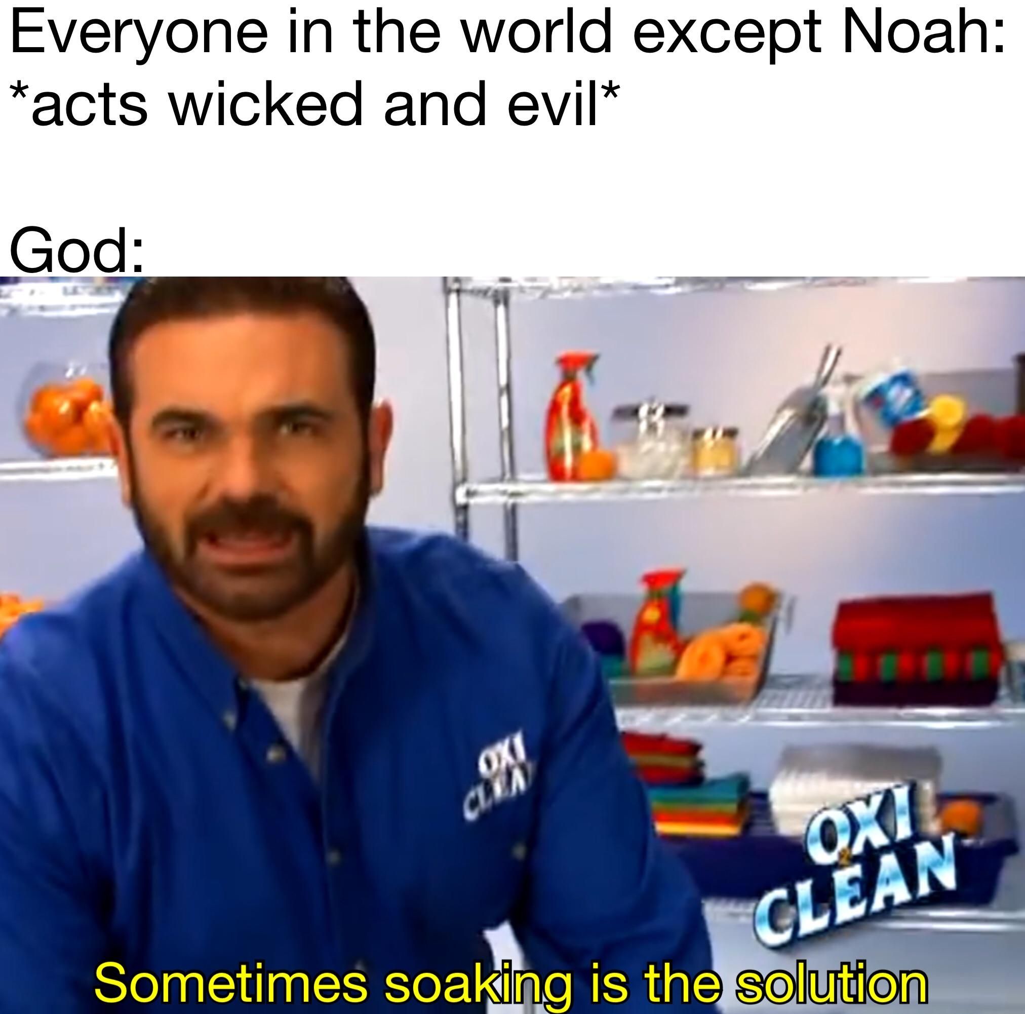 Soaking solves all cooking related accidents