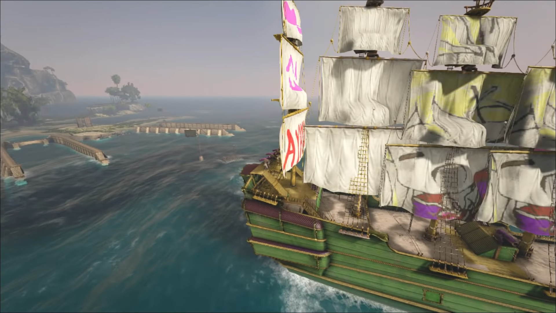 Churiso Cowombus setting sail to UmUrica - circa 1496, colorized