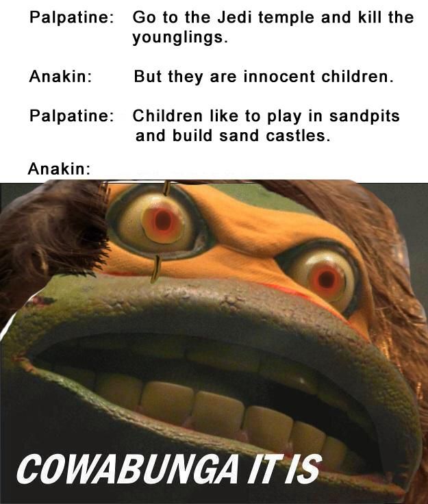 So be it