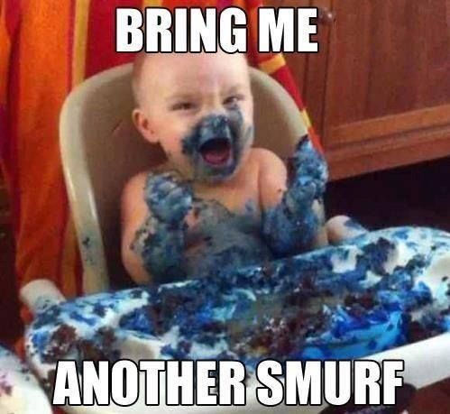 Bring me another smurf!