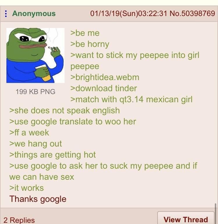 Anon finds a mexican grill