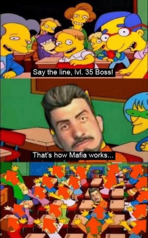 it really be how mafia works