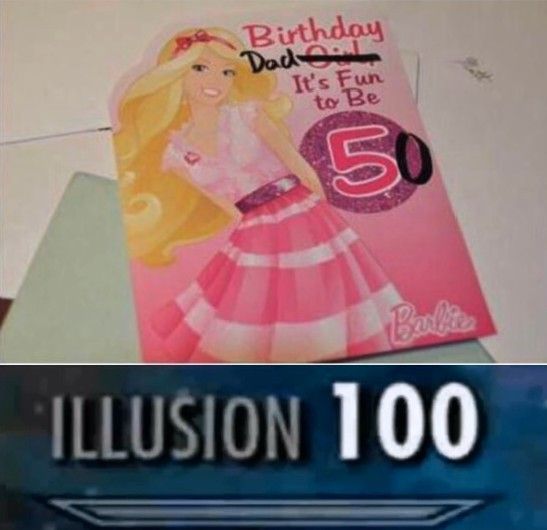 When a birthday card is on sale