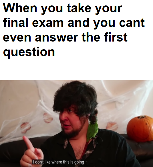 See you next year exam