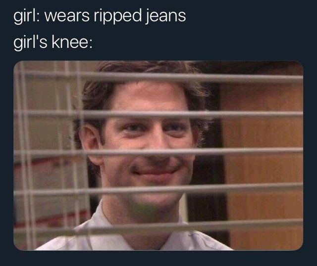 knees be like that sometimes