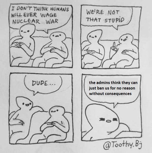they can't