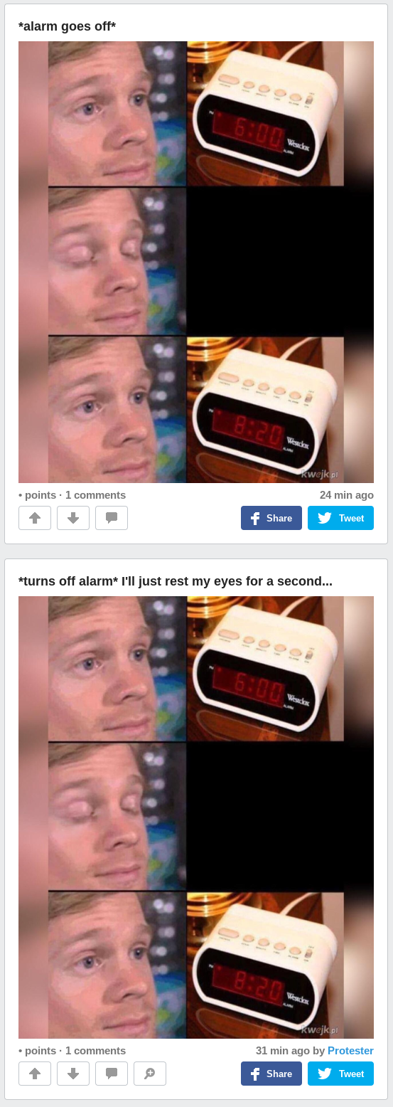 viral caught reposting itself