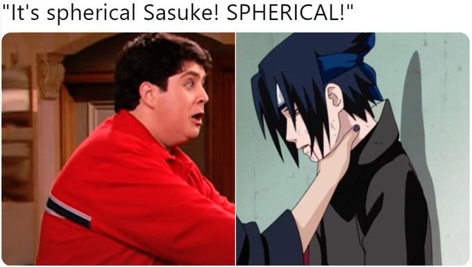 A 2d loser like him could never understand a sphere
