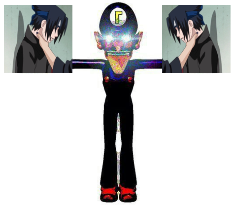 Sasuke Posing