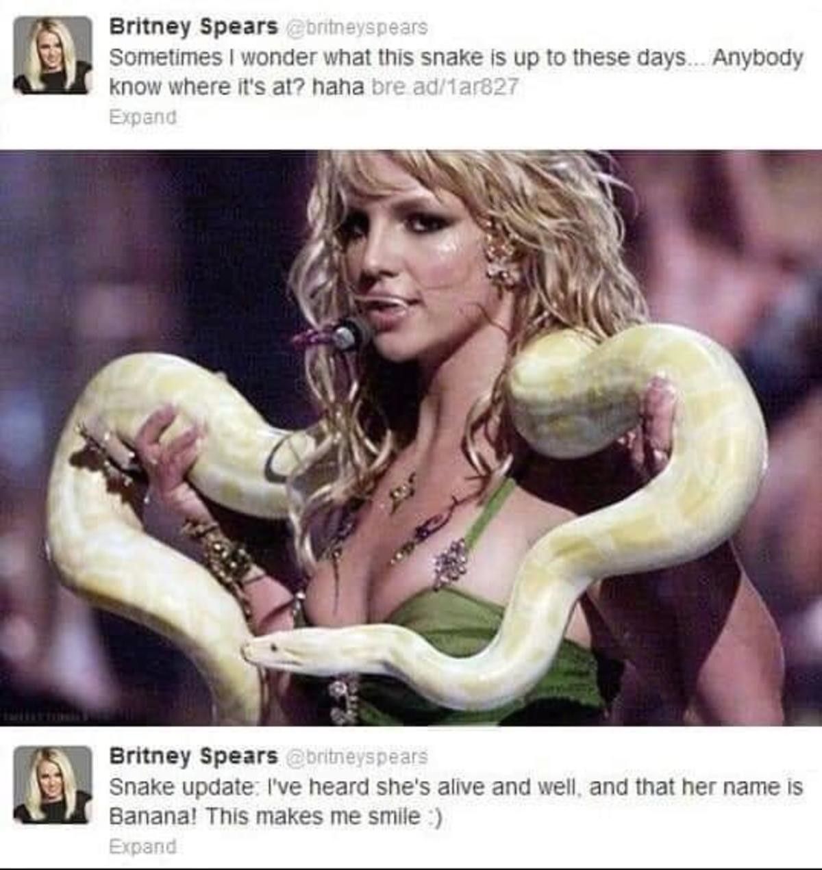 Britney is a nice lady