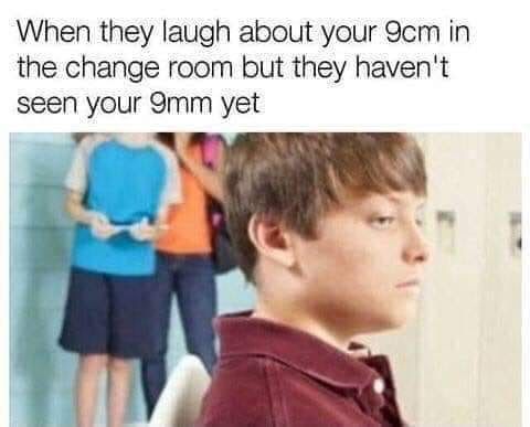 They best not laugh.