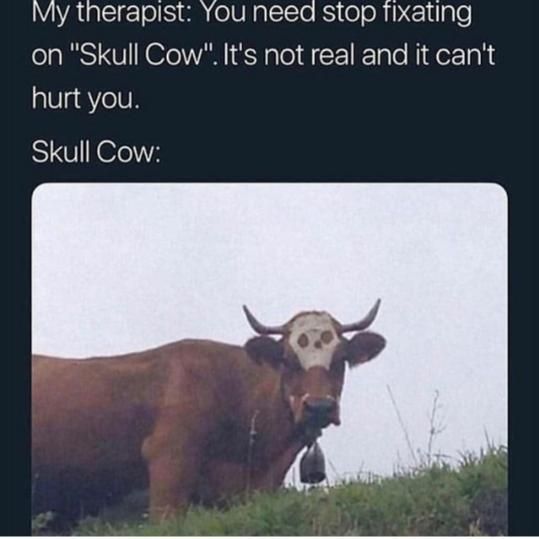 Skull Cow is coming for you