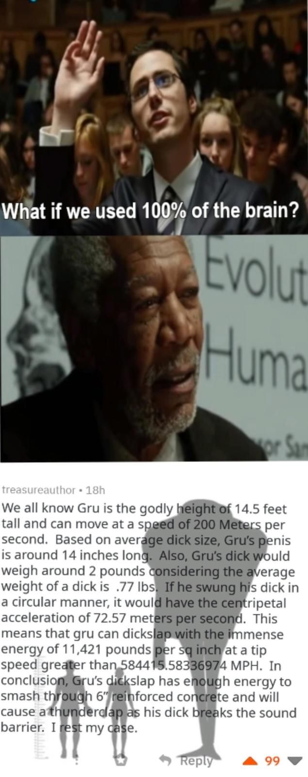 Gru is all-powerful