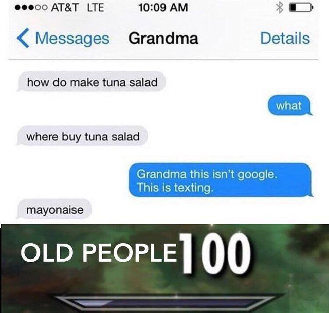 Being old is hard