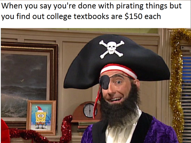 why would anyone stop pirating things