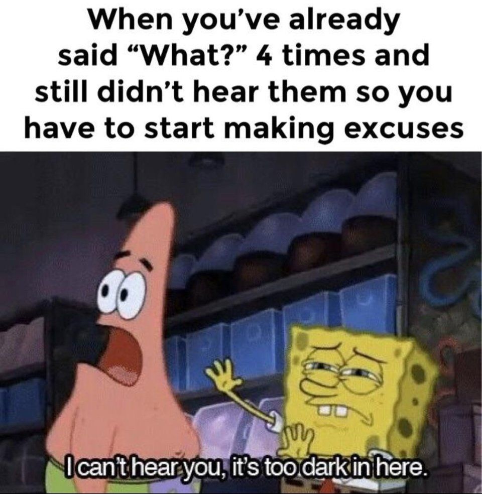 too dark