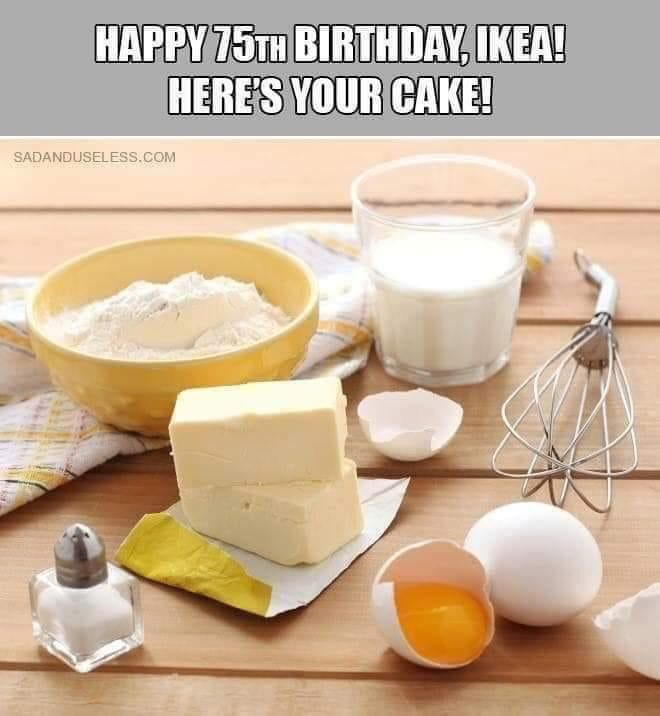Happy birthday IKEA