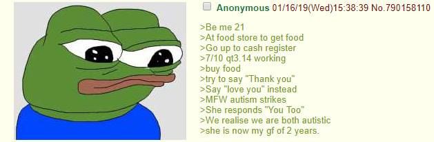 Anon buys food