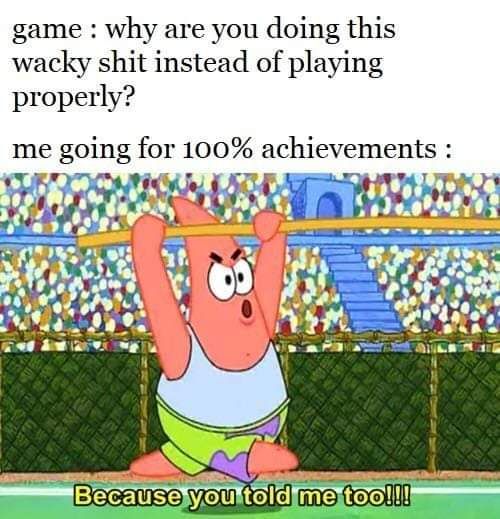 I hate achievements