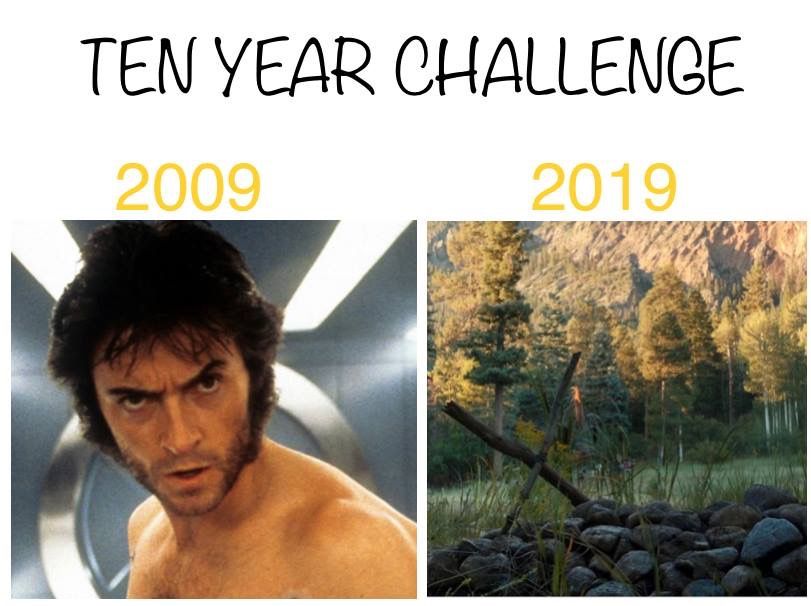 10 year challenge X-men edition
