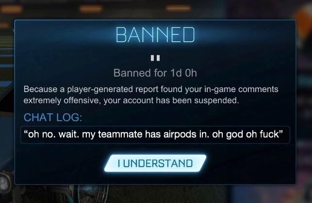 I understand