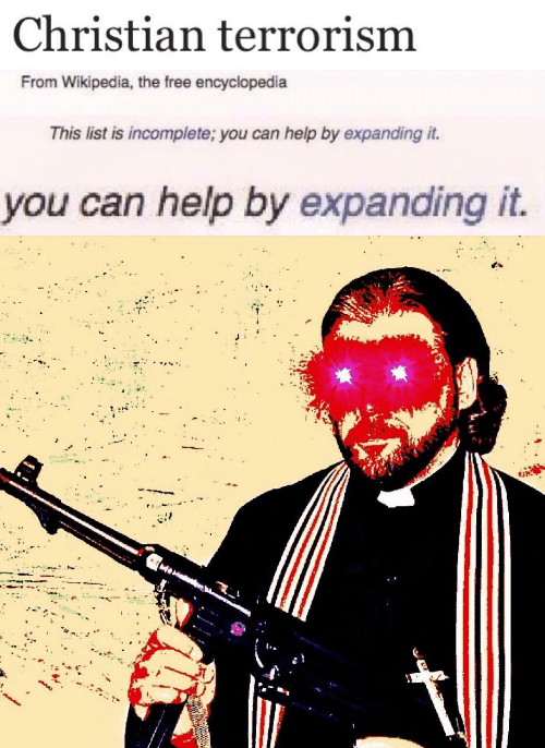 When you don't get your daily dose of Christian memes