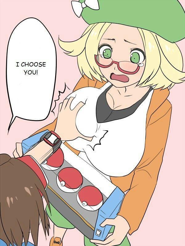 You chose the 'breast' pokemon!