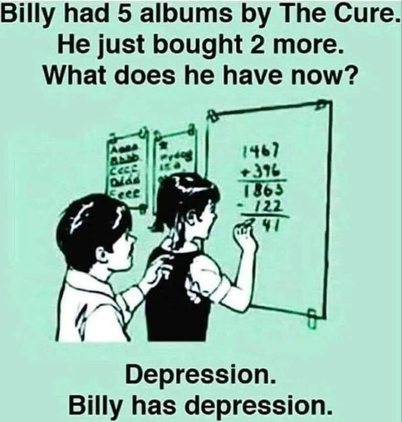 What does Billy have ?