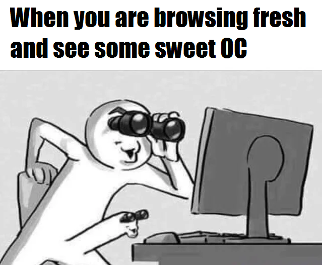 Aw yeah, keep the OC coming