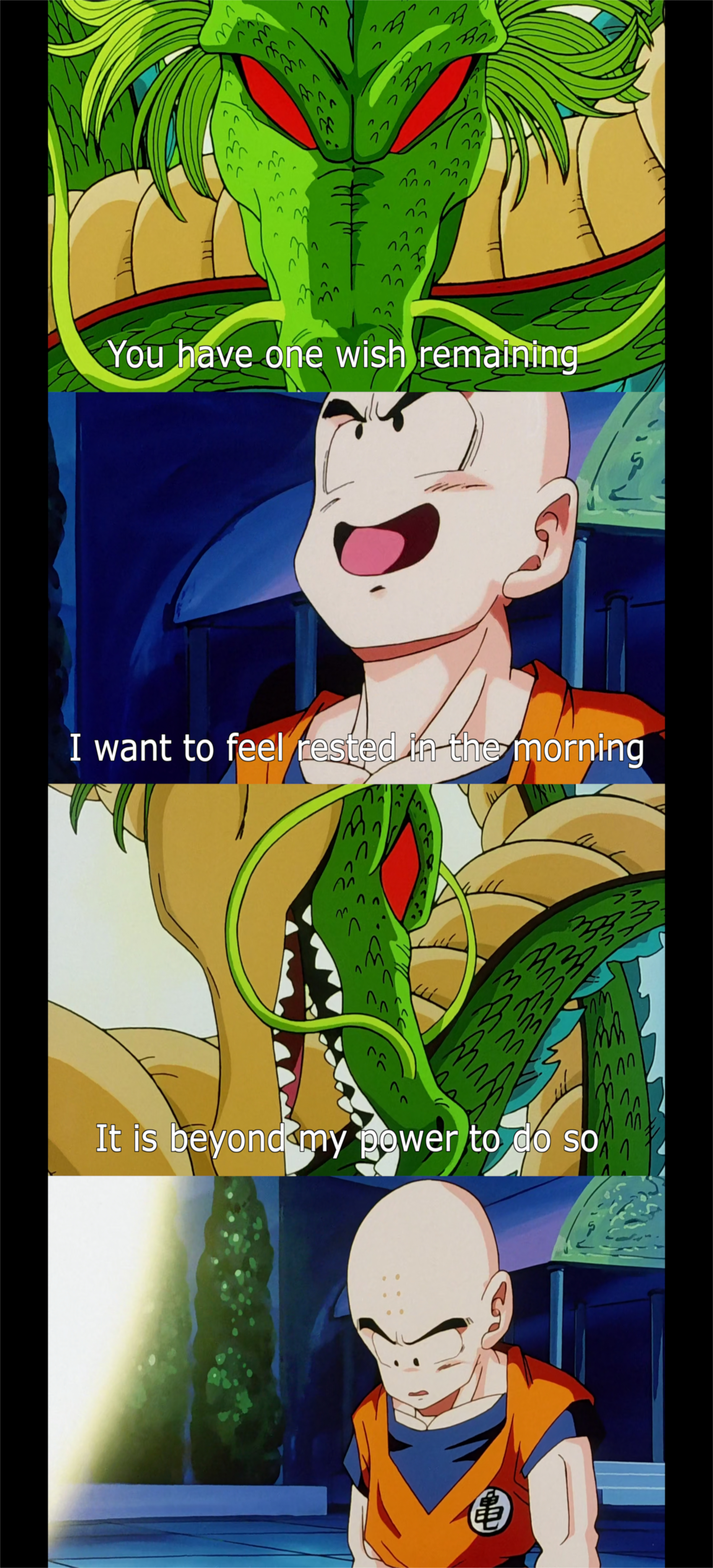 Just once?