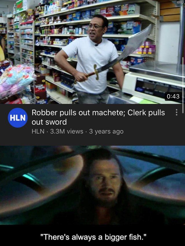 sword > machete