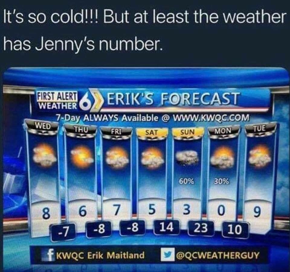 But what’s Jenny’s area code?