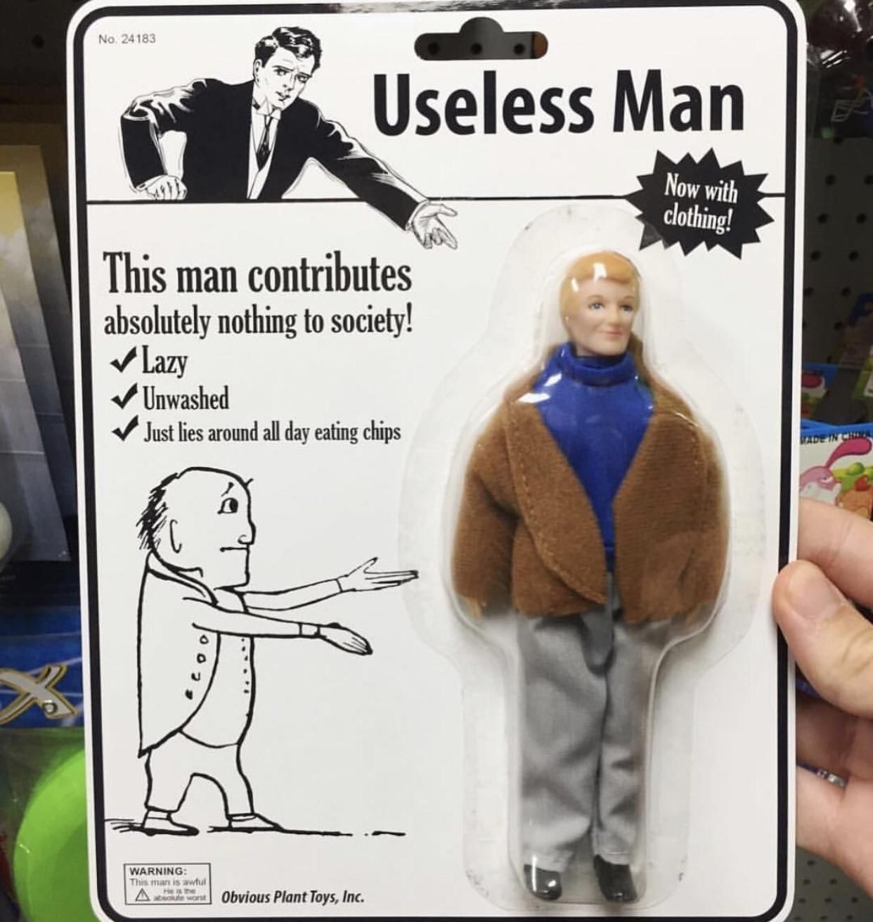 They finally created an action figure i can look up to