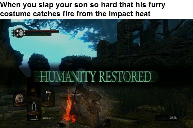 Curse lifted, Father Gas-son